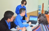 8 huyện, thành phố đều có đội thanh niên tình nguyện hướng dẫn sử dụng dịch vụ công trực tuyến cấp độ 3, 4