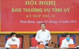 Ban Thường vụ Tỉnh ủy tổ chức hội nghị thảo luận về tình hình phát triển kinh tế - xã hội