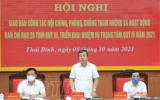 Giao ban công tác nội chính và phòng, chống tham nhũng quý III/2021