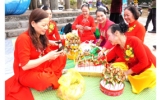 Gìn giữ nét đẹp văn hóa dân gian qua hội thi têm trầu cánh phượng