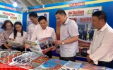 Hội Nhà báo tỉnh Thái Bình trưng bày các ấn phẩm báo chí và sản phẩm OCOP tại Hội Báo toàn quốc 2024 