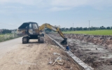 Hưng Hà: Đẩy nhanh thi công các dự án giao thông trọng điểm