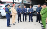 Kiểm tra công tác bảo đảm an toàn giao thông trên tuyến quốc lộ 10 