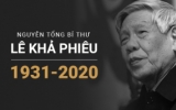 Quốc tang nguyên Tổng Bí thư Lê Khả Phiêu diễn ra trong hai ngày 14 và 15/8
