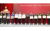 Thành phố Thái Bình khen thưởng 23 tập thể, cá nhân tiêu biểu trong diễn tập khu vực phòng thủ năm 2023