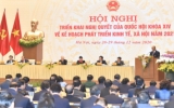Triển khai nghị quyết của Quốc hội khóa XIV về kế hoạch phát triển kinh tế - xã hội năm 2021