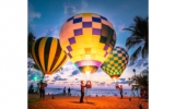 Trình diễn khinh khí cầu bay trong tuần du lịch tỉnh
