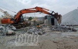 Vũ Thư: Quyết liệt xử lý bến bãi, trạm trộn bê tông không phép