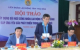 Xây dựng đội ngũ công nhân lao động tỉnh Thái Bình đáp ứng yêu cầu phát triển trong tình hình mới