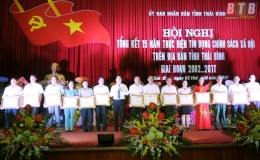 61 tập thể và 30 cá nhân được biểu dương khen thưởng trong thực hiện Nghị định số 78 của Chính phủ