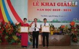 Trường Cao đẳng Nghề Thái Bình khai giảng năm học 2018 - 2019