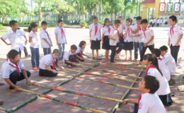 Học sinh Trường Tiểu học Thanh Tân: Hoạt động giáo dục ngoài giờ lên lớp hiệu quả