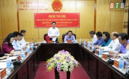 Hội nghị liên tịch thống nhất chương trình kỳ họp thứ bảy, HĐND tỉnh khóa XVI