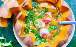 Canh bí đỏ thanh ngọt