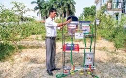 Thầy giáo trẻ đam mê sáng tạo
