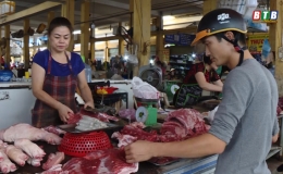 Giá thịt lợn tăng mạnh