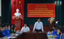 Giám sát việc lãnh đạo, chỉ đạo thực hiện Nghị quyết số 33 tại Tỉnh đoàn