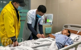 Cấp cứu thành công bệnh nhân vỡ phình động mạch vị trái