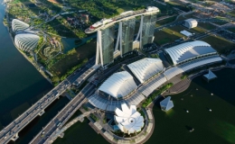 Ngắm khu vịnh Marina (Singapore)