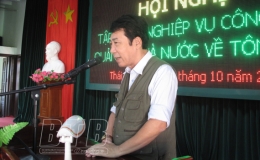 Tập huấn nghiệp vụ công tác quản lý nhà nước về tôn giáo