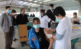 Hưng Hà: Trên 48.000 người được tiêm vắc-xin phòng, chống dịch Covid-19