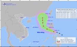 Bão Nalgae đi vào Biển Đông trong sáng mai