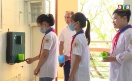 Hiệu quả từ lắp đặt hệ thống nước uống tự động Nano trong trường học ở Hưng Hà