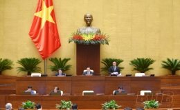 Quốc hội thảo luận về các dự án Luật