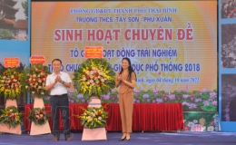 Thành phố: Hoạt động trải nghiệm theo chương trình giáo dục phổ thông 2018 qua di sản văn hóa