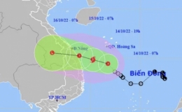 Tin áp thấp nhiệt đới khẩn cấp