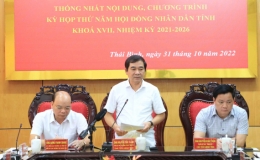 Kỳ họp thứ năm HĐND tỉnh dự kiến diễn ra từ ngày 7- 9/12/2022