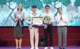 Trao giải cuộc thi dành cho sinh viên về giảm thiểu biến đổi khí hậu