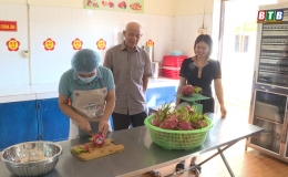 Bảo đảm chất lượng bữa ăn bán trú trong các trường mầm non ở Kiến Xương