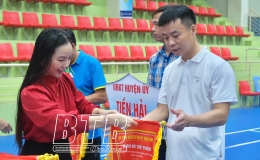 Giải cầu lông ngành kiểm tra Đảng