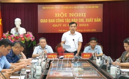 Giao ban công tác báo chí, xuất bản quý III/2023
