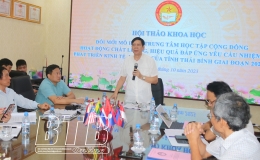 Hội thảo khoa học đổi mới mô hình trung tâm học tập cộng đồng