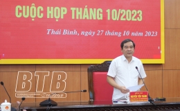 Họp Thường trực Ban Chỉ đạo Phòng, chống tham nhũng, tiêu cực tỉnh