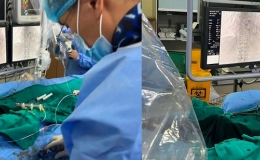 Lần đầu tiên tại Việt Nam, bác sĩ thay van trong van động mạch chủ