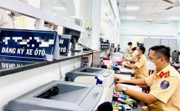 Lệ phí cấp đổi chứng nhận đăng ký, biển số từ 22/10/2023