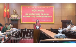 Nâng cao hiệu lực, hiệu quả công tác kiểm tra, giám sát, kỷ luật của Đảng