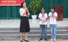 Nói chuyện chuyên đề về an toàn thực phẩm cho học sinh tiểu học