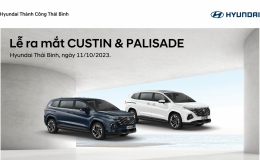 Thư mời sự kiện ra mắt Hyundai Custin và Hyundai Palisade