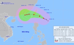 Tin bão gần biển Đông (Cơn bão Koinu)