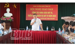 Triển khai nhiệm vụ công tác khoa giáo quý IV/2023