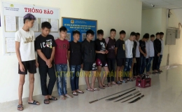 Công an thành phố Thái Bình: Bắt nhóm thanh niên, học sinh gây rối trật tự công cộng