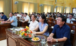Đoàn công tác Học viện Hành chính Quốc gia nghiên cứu thực tế tại huyện Thái Thụy