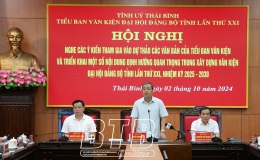 Đổi mới phương pháp xây dựng văn kiện Đại hội đại biểu Đảng bộ tỉnh lần thứ XXI