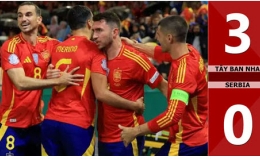 Kết quả bàn thắng Tây Ban Nha vs Serbia: 3-0 (Vòng bảng Nations League 2024/25)