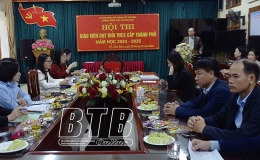 Khai mạc hội thi giáo viên dạy giỏi THCS cấp thành phố năm học 2024 - 2025