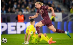 Man City thắng đậm ở Champions League